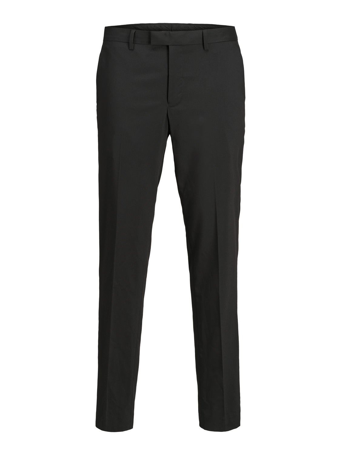 Buy Women Black Regular Fit Solid Business Casual Trousers Online - 258336  | Allen Solly