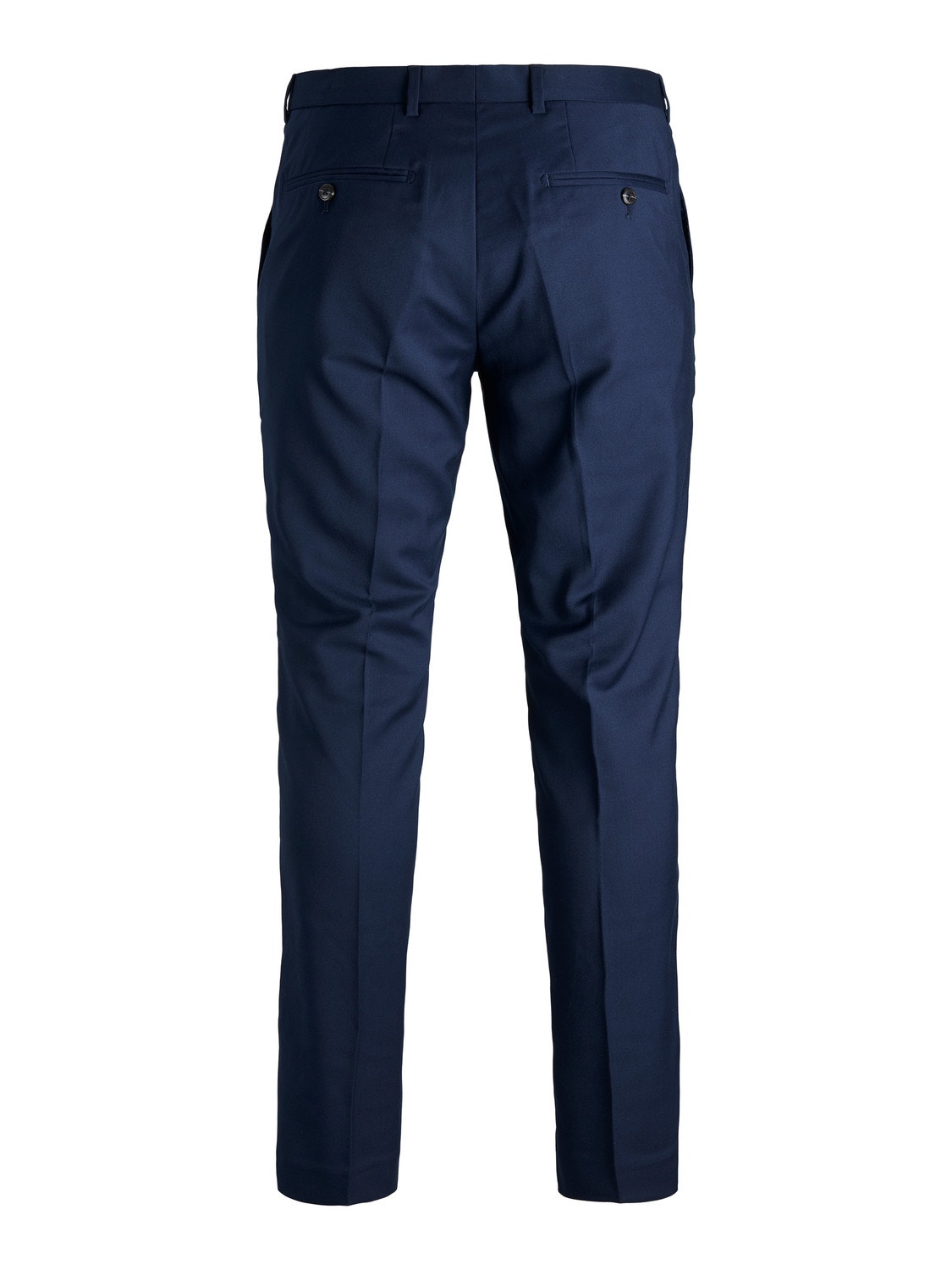 Jack & Jones Μεγάλο μέγεθος Λεπτή εφαρμογή Παντελόνι κατά παραγγελία -Dark Navy - 12202684