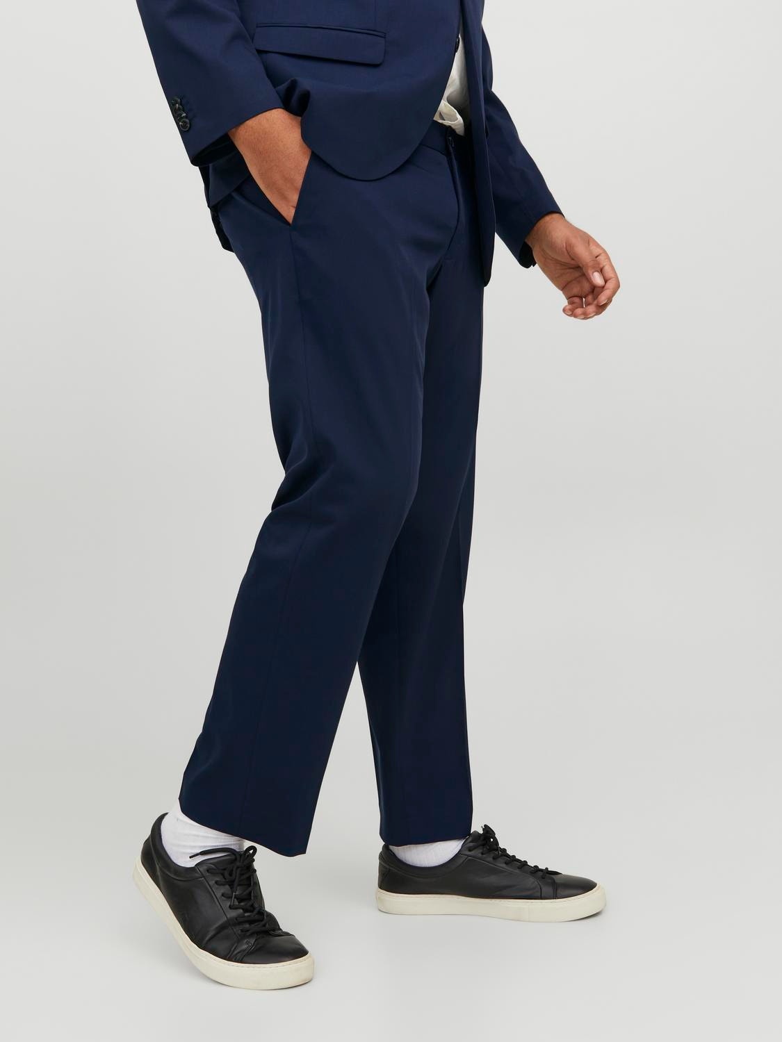 Jack & Jones Plus Size Pantalones de vestir Slim Fit -Dark Navy - 12202684