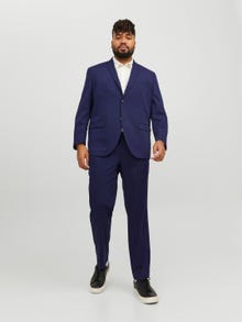 Jack & Jones Plus Size Pantaloni formali Slim Fit -Medieval Blue - 12202684