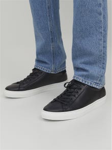 Jack & Jones Δέρμα Αθλητικό παπούτσι -Black - 12202714