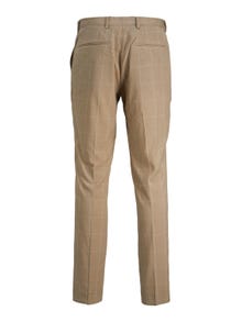 Jack & Jones JPRFRANCO Slim Fit Tailored Trousers -Curds & Whey - 12202798