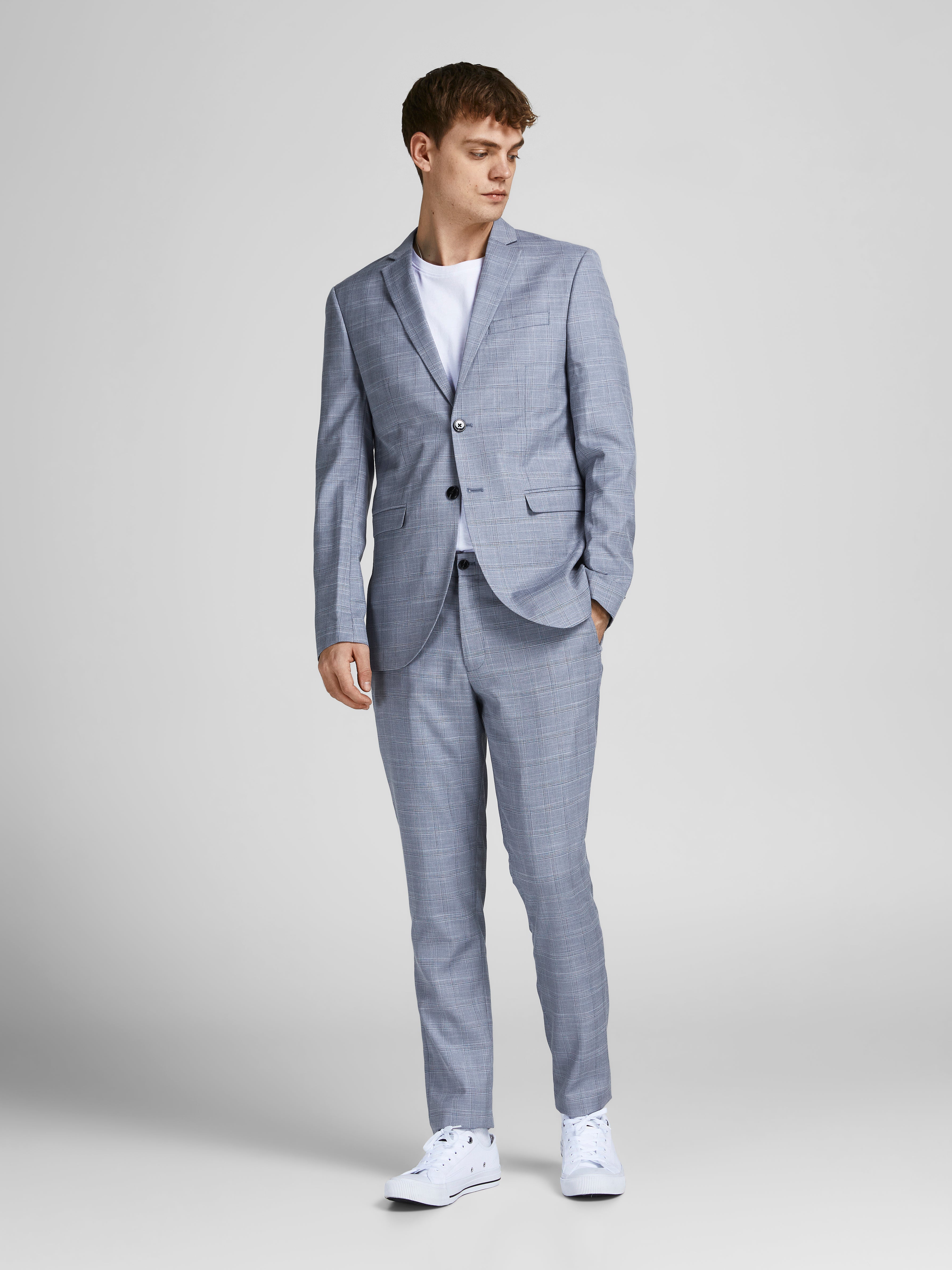 JPRFRANCO Slim Fit Eleganckie spodnie