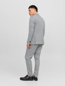 Jack & Jones JPRFRANCO Slim Fit Eleganckie spodnie -Light Gray - 12202798