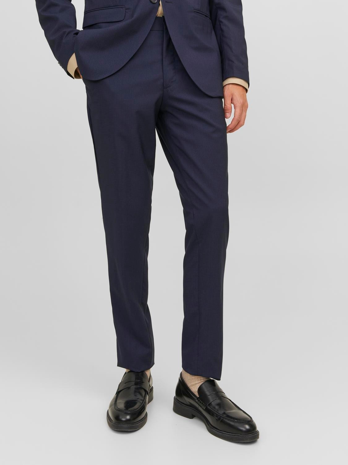 Jack & Jones JPRFRANCO Slim Fit Tailored bukser -Perfect Navy - 12202798