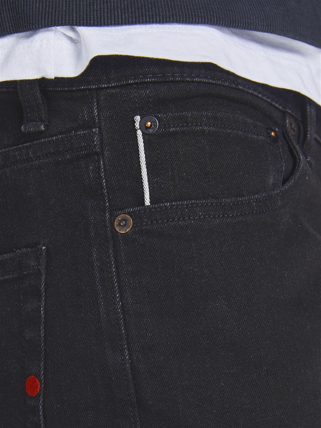 Jack & Jones JJIGLENN JJROYAL R247 Jeans slim fit -Black Denim - 12202827