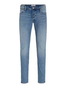 Jack & Jones JJIGLENN JJORIGINAL SQ 030 NOOS Priglundantys džinsai -Blue Denim - 12203510