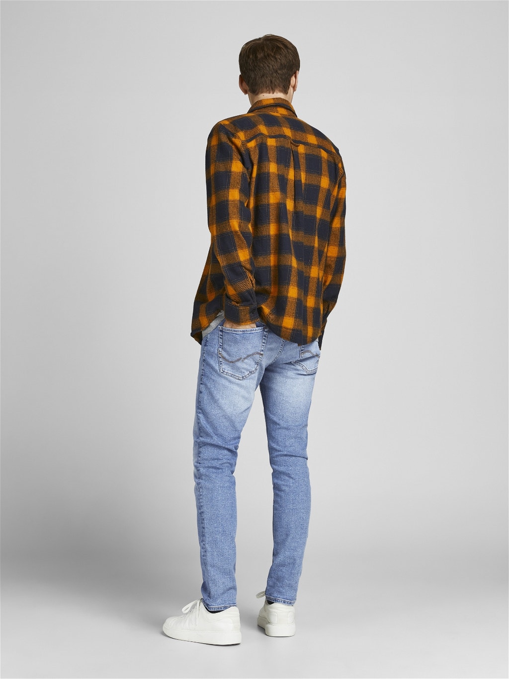 Slim Fit Low Jeans | Medium Blue | Jack & Jones®