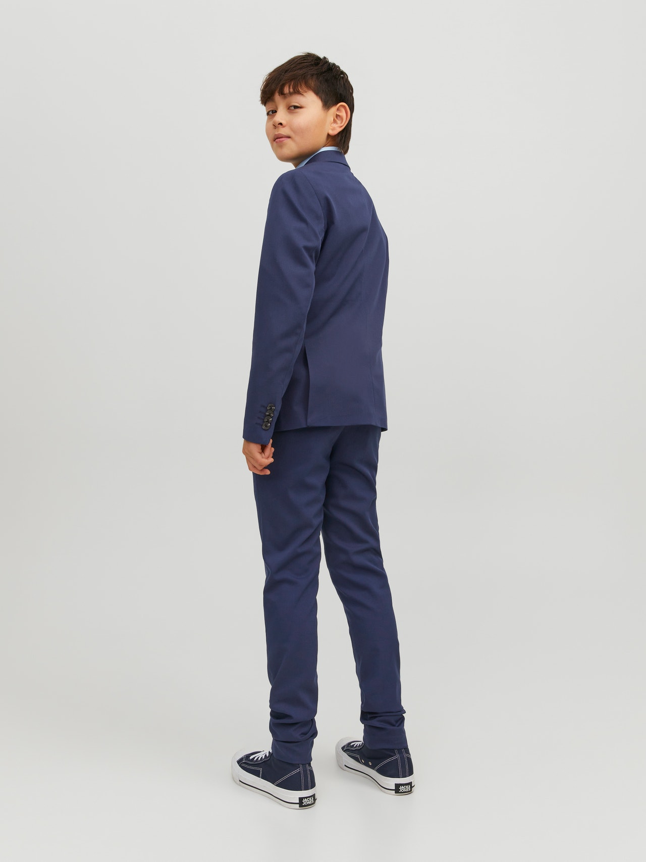 Jack & Jones JPRSOLAR Tailored Trousers For boys -Medieval Blue - 12203547