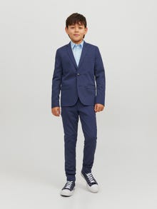 Jack & Jones JPRSOLAR Eleganckie spodnie Dla chłopców -Medieval Blue - 12203547
