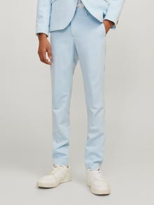 Jack & Jones JPRSOLAR Eleganckie spodnie Dla chłopców -Cashmere Blue - 12203547