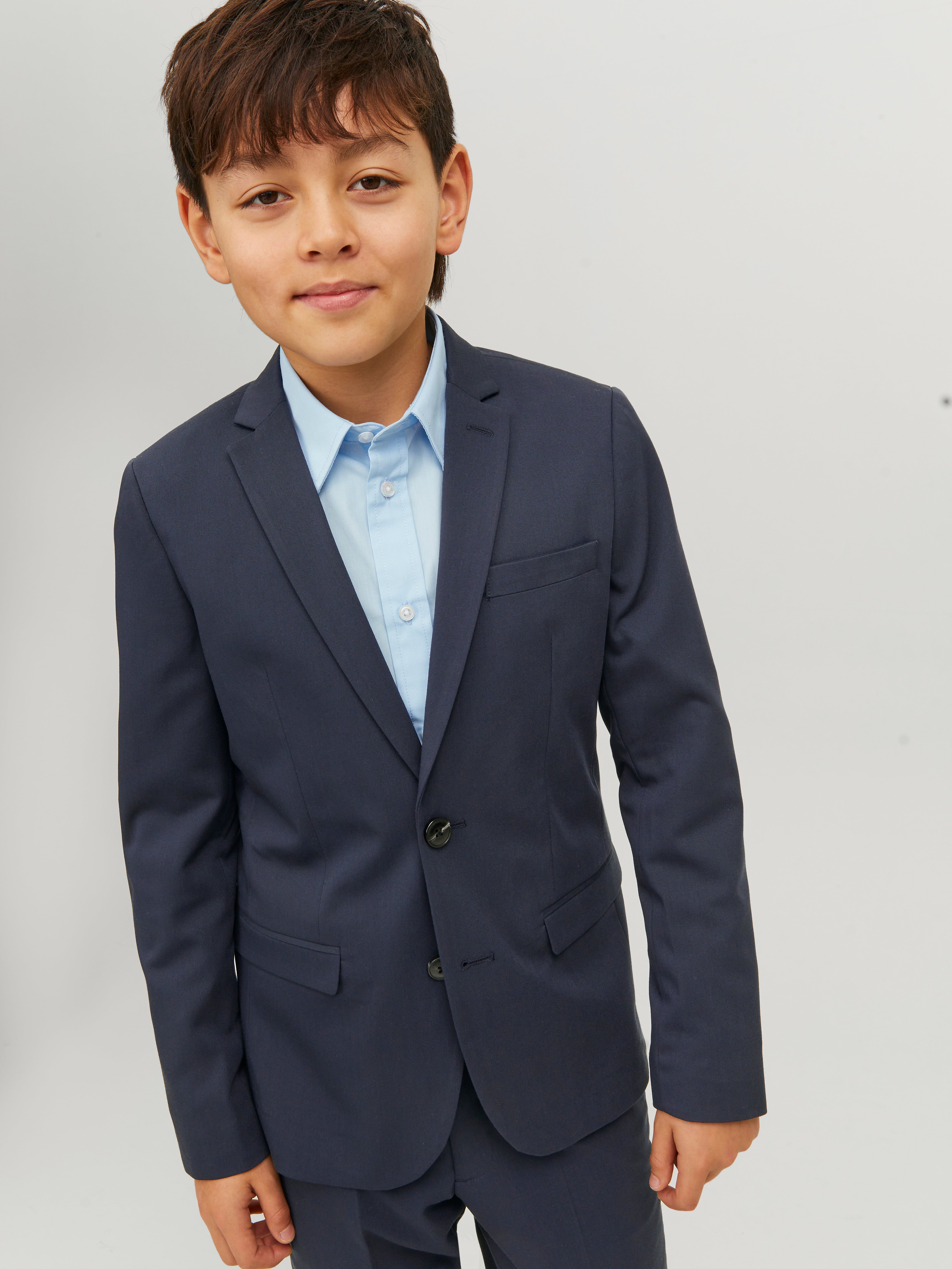 Jack & Jones Junior JPRSOLAR - Chaqueta de traje - black/negro