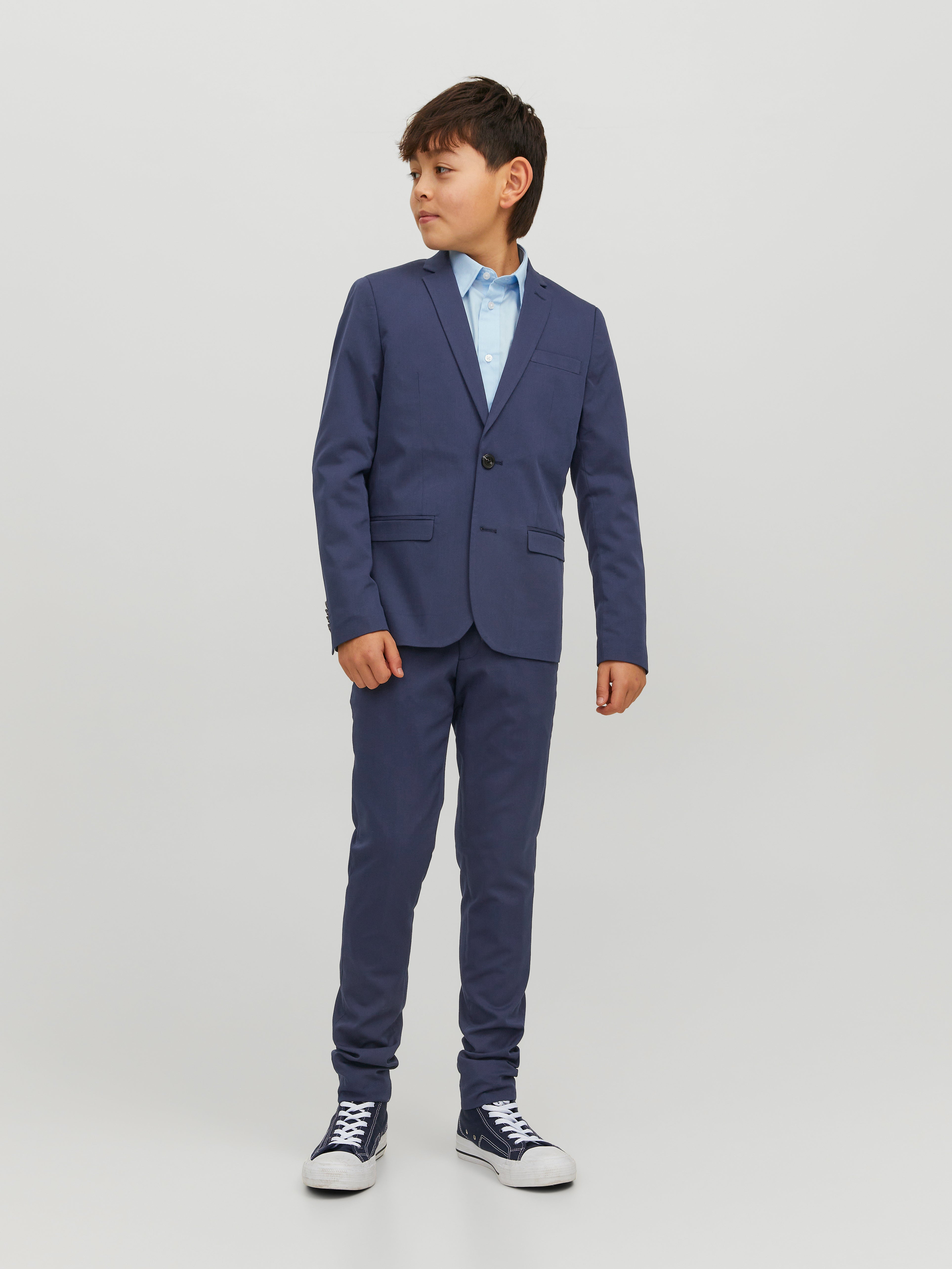 Abbigliamento Bambini Fashion JACK&JONES JUNIOR Giacca Blazer Noos Jnr Per Ragazzi - Moda Danese Junior Blazer Ragazzi Jprsolar