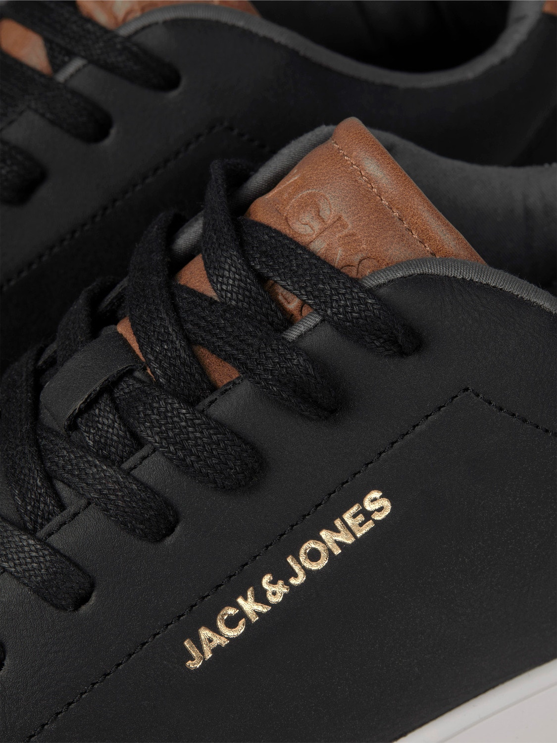 Jack & Jones Sneakers : Buy Jack & Jones Brown Leather Sneakers