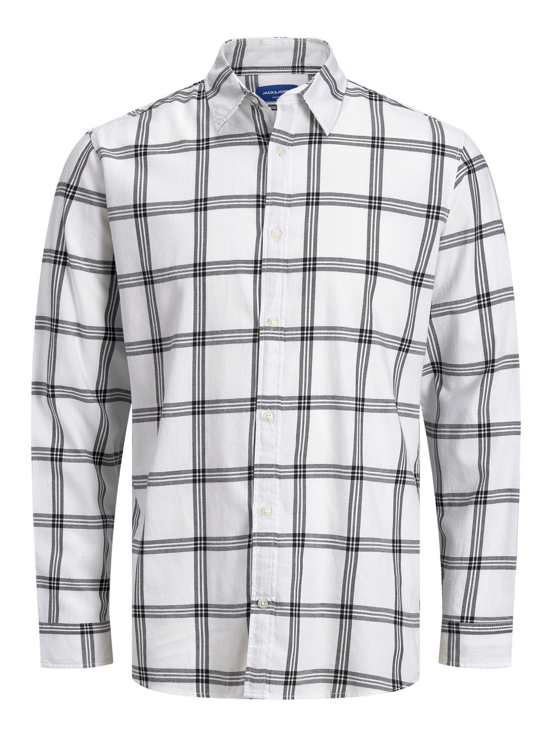 big w white business shirt