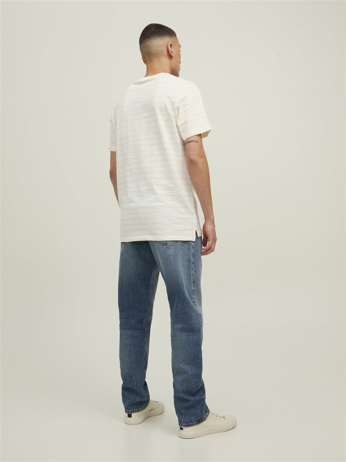 jack and jones striped jeans