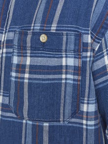 Jack & Jones Comfort Fit Geruit overhemd -Medium Blue Denim - 12203832