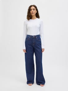 JJXX JXTOKYO WIDE HW MR6001 DNM NOOS -Dark Blue Denim - 12203894
