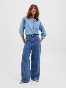 JJXX JXTOKYO WIDE HW MR6002 DNM NOOS -Medium Blue Denim - 12203895