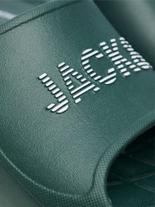 Jack & Jones Zwembad slippers -Trekking Green - 12204005