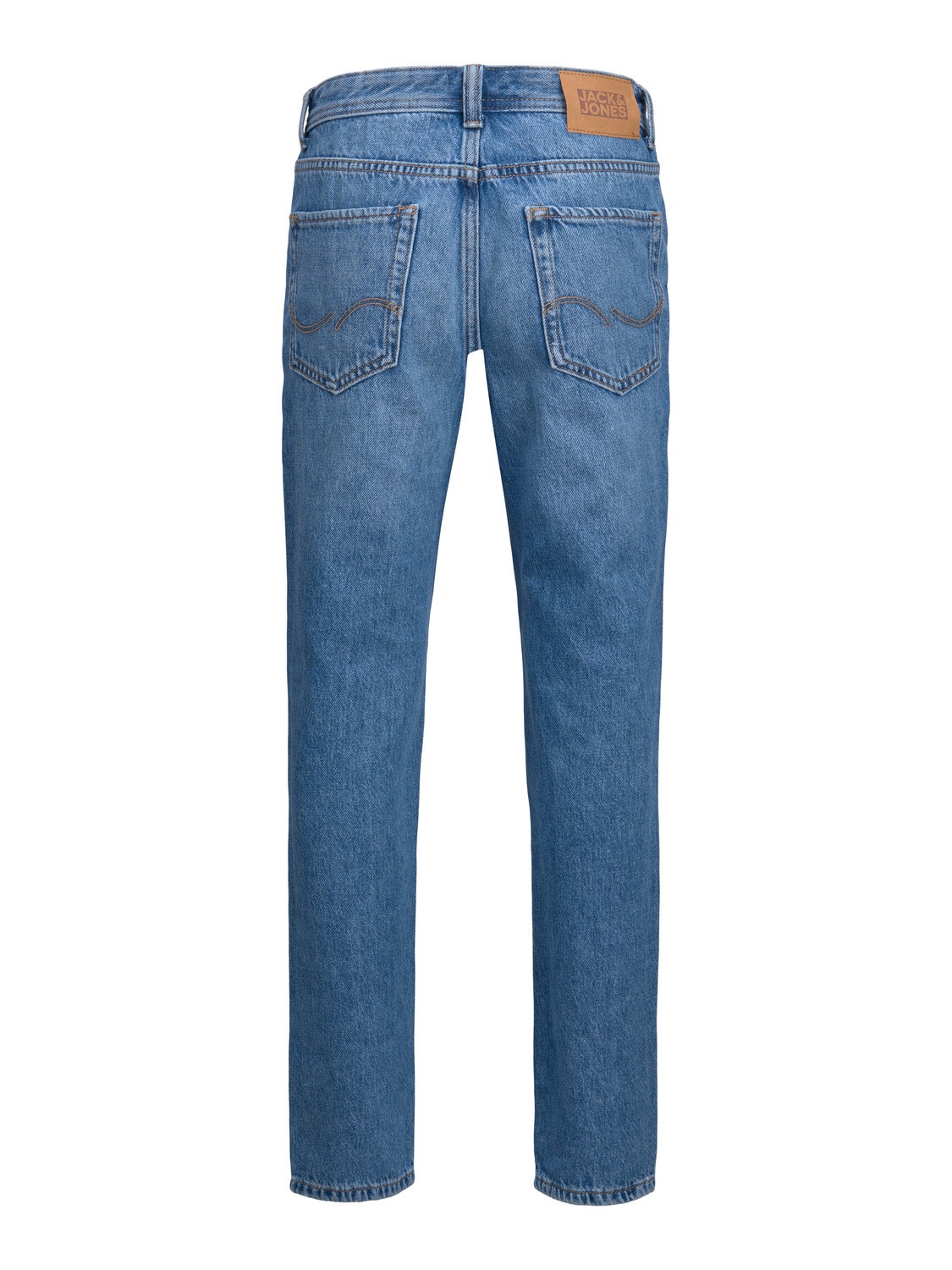 Jack & Jones JJICLARK JJORIGINAL NA 023 Jeans Regular Fit Para meninos -Blue Denim - 12204020