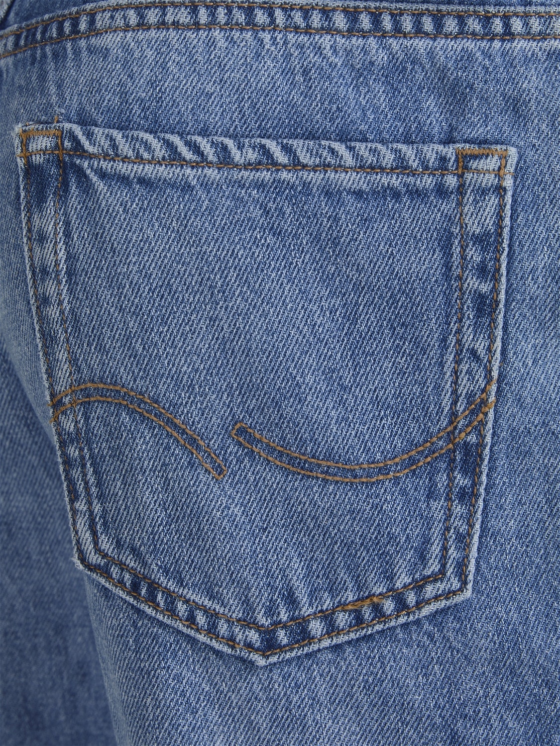 Jack & Jones JJICLARK JJORIGINAL NA 023 Jeans Regular Fit Para meninos -Blue Denim - 12204020