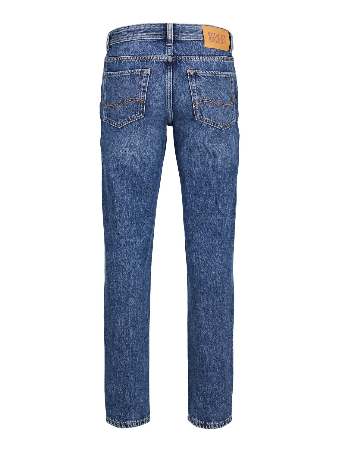 Jack & Jones JJICLARK JJORIGINAL NA 123 Regular fit jeans For boys -Blue Denim - 12204021