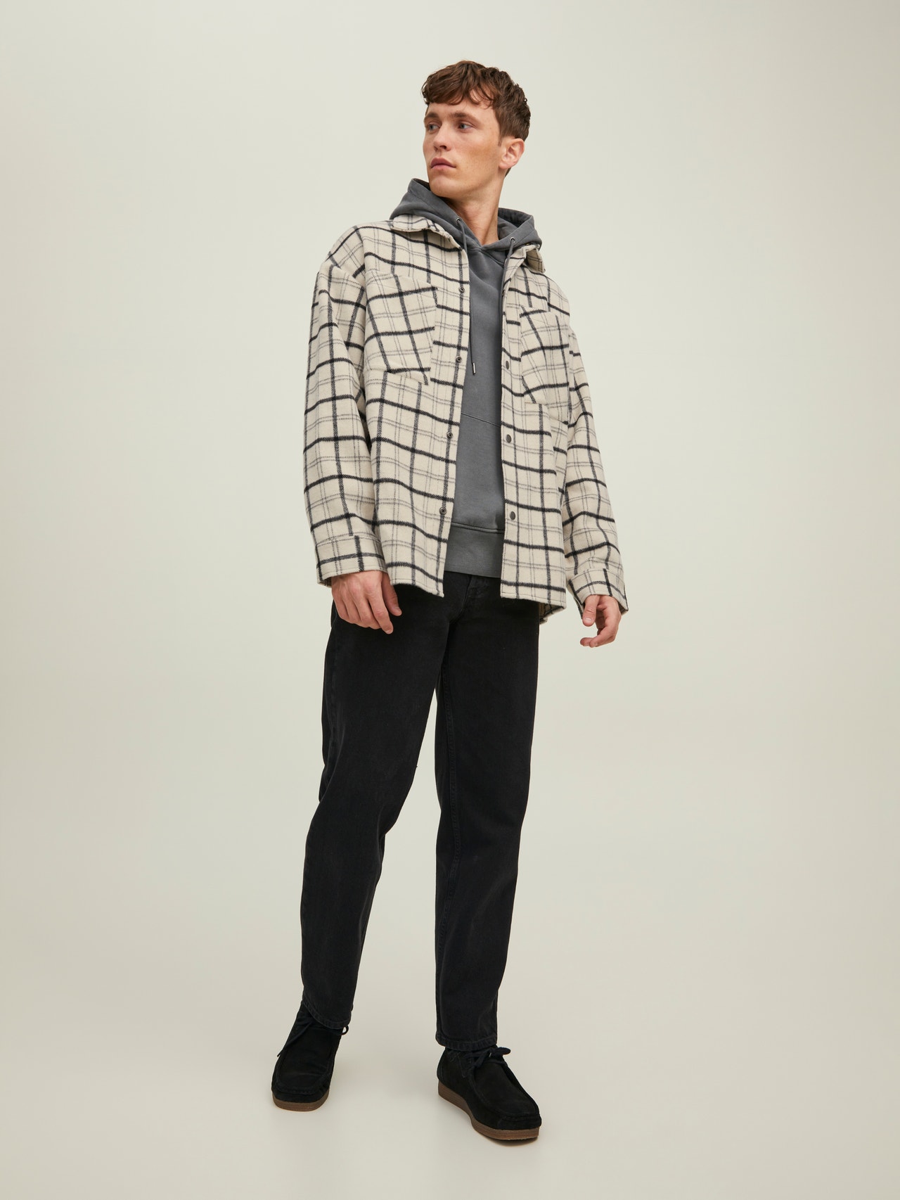 Jack & Jones Regular Fit Ingkabát -Moonbeam - 12204201