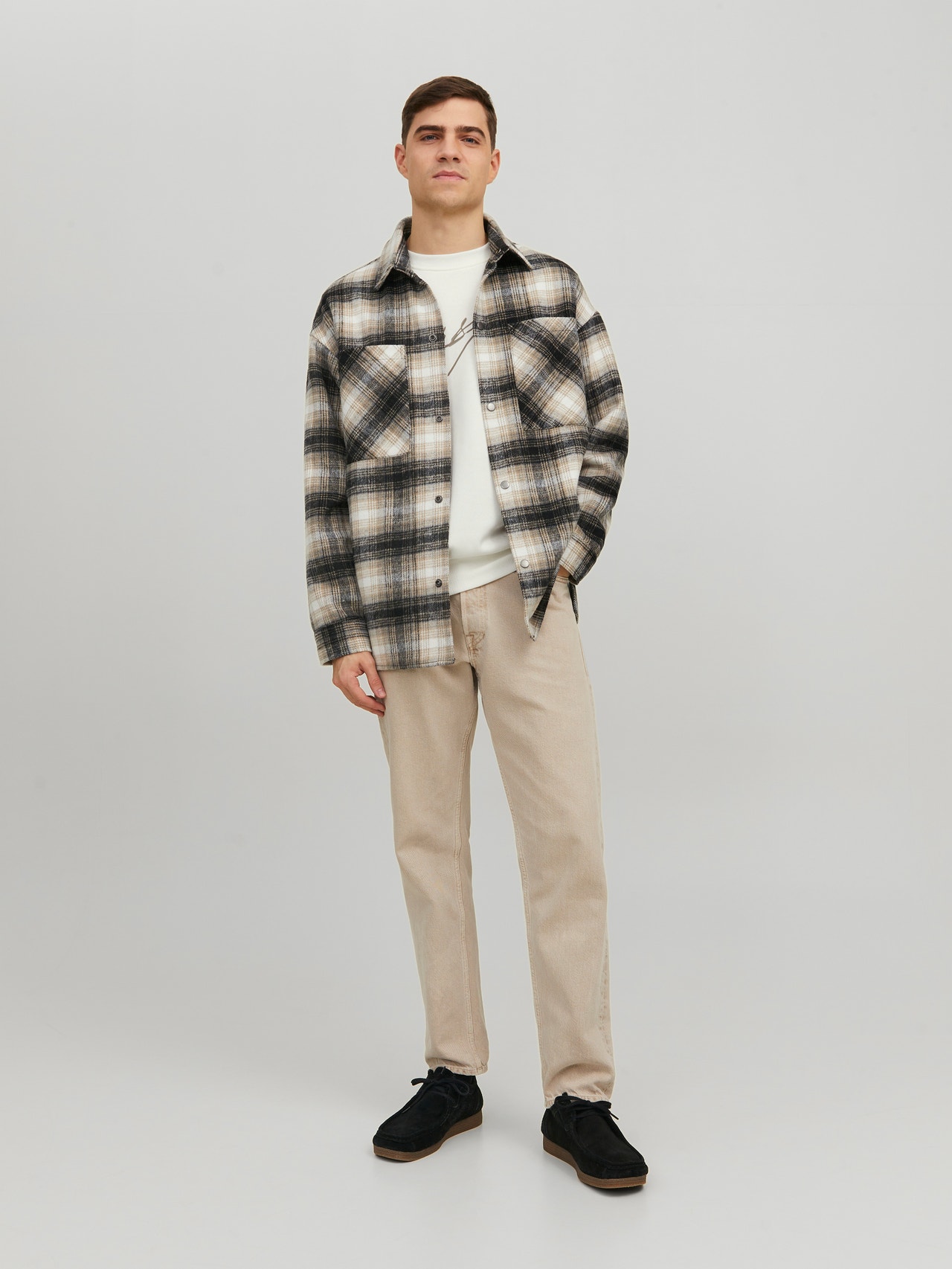 Jack & Jones Regular Fit Ingkabát -Chinchilla - 12204201