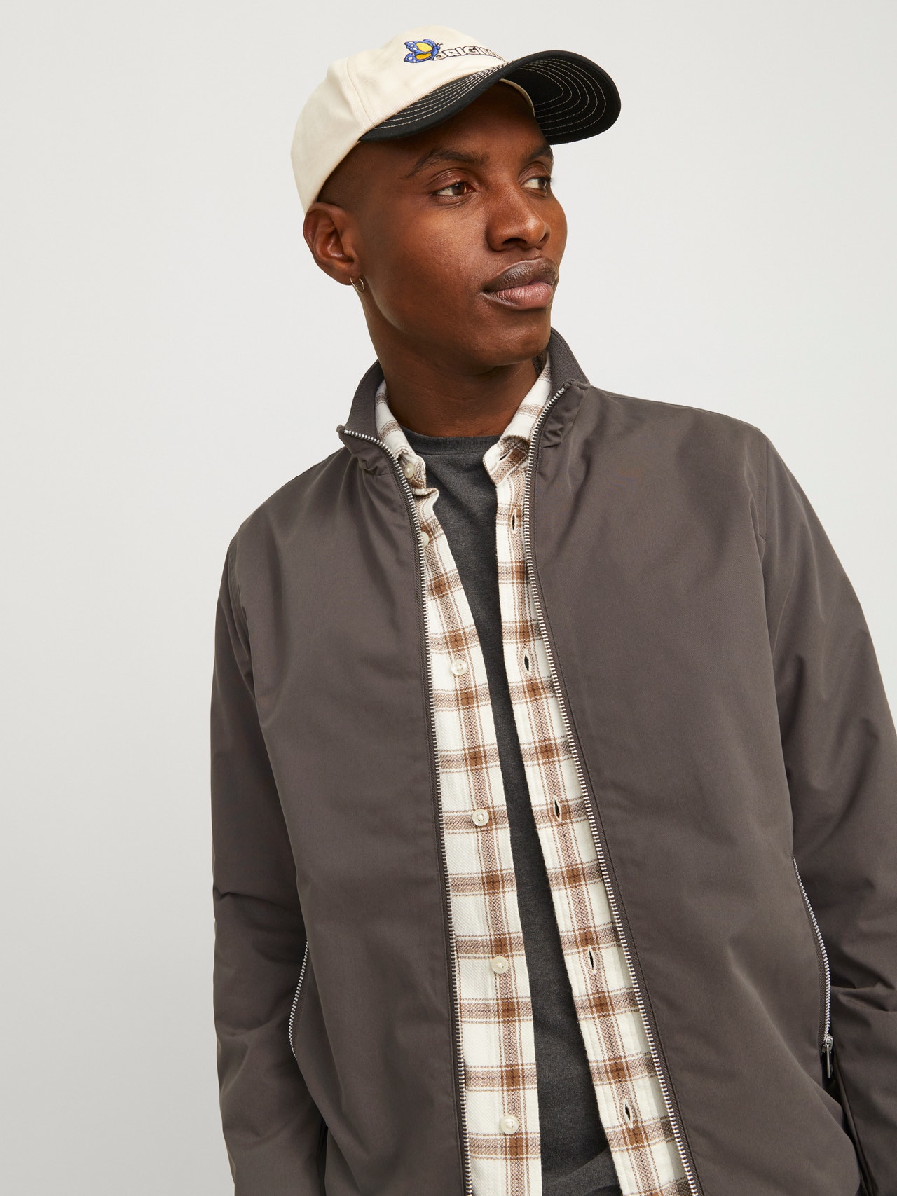 Jack & Jones Μπουφάν Bomber -Mulch - 12204277