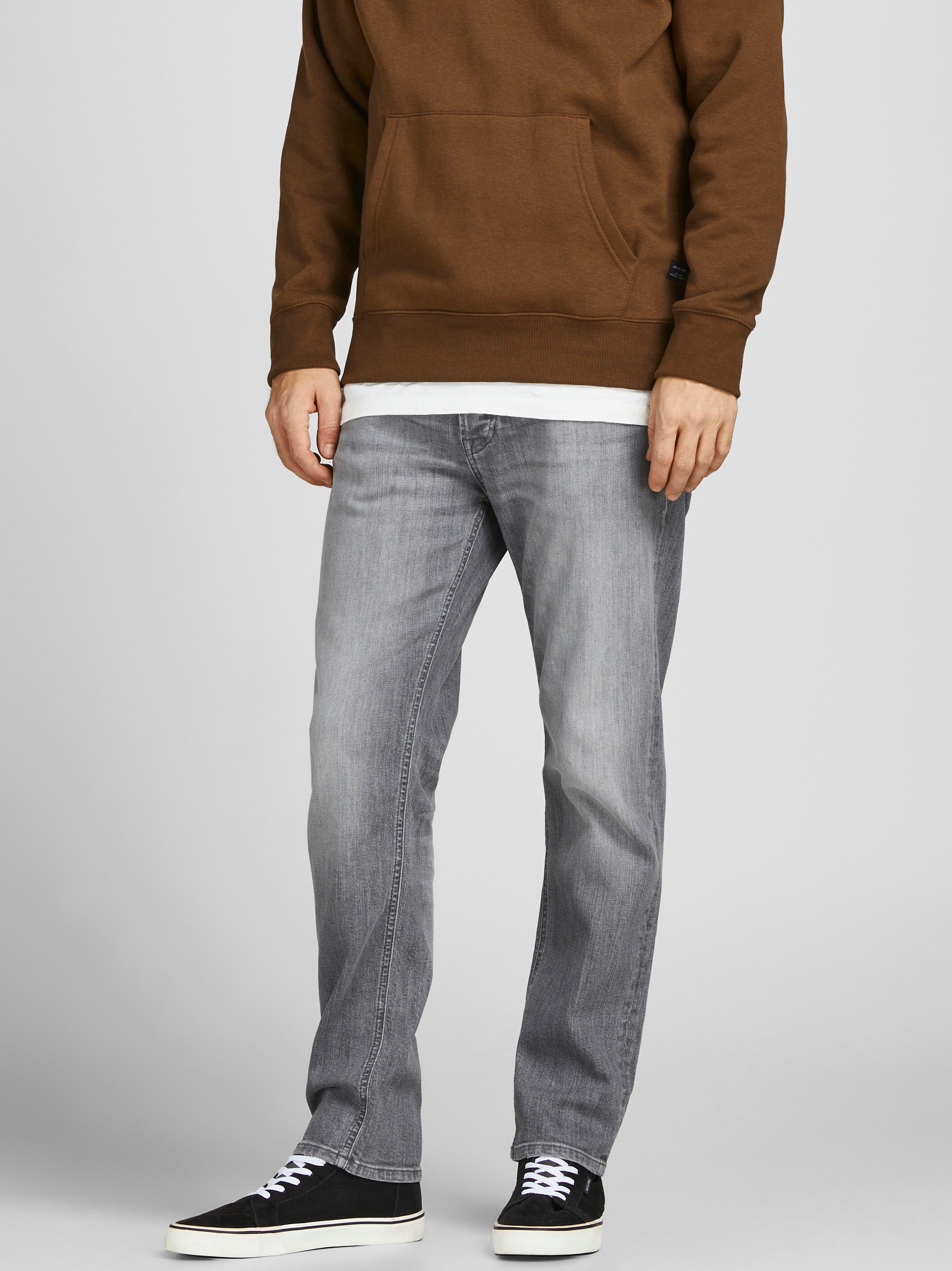 Regelen Mangel Negen Tim Original AGI 787 Slim/straight fit jeans | Medium Grey | Jack & Jones®