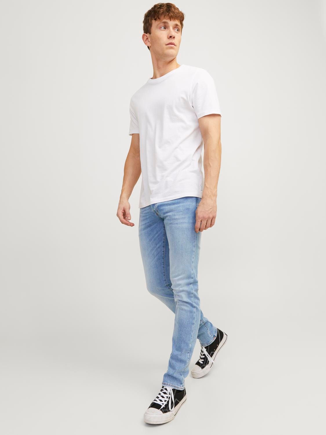 JJIGLENN JJICON JJ 957 50SPS Slim fit jeans | Medium Blue | Jack & Jones®