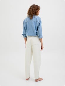 JJXX JXLISBON MOM HW MR4012 JEANS DNM LN -White Denim - 12204490