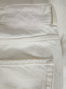 JJXX JXLISBON MOM HW MR4012 JEANS DNM LN -White Denim - 12204490