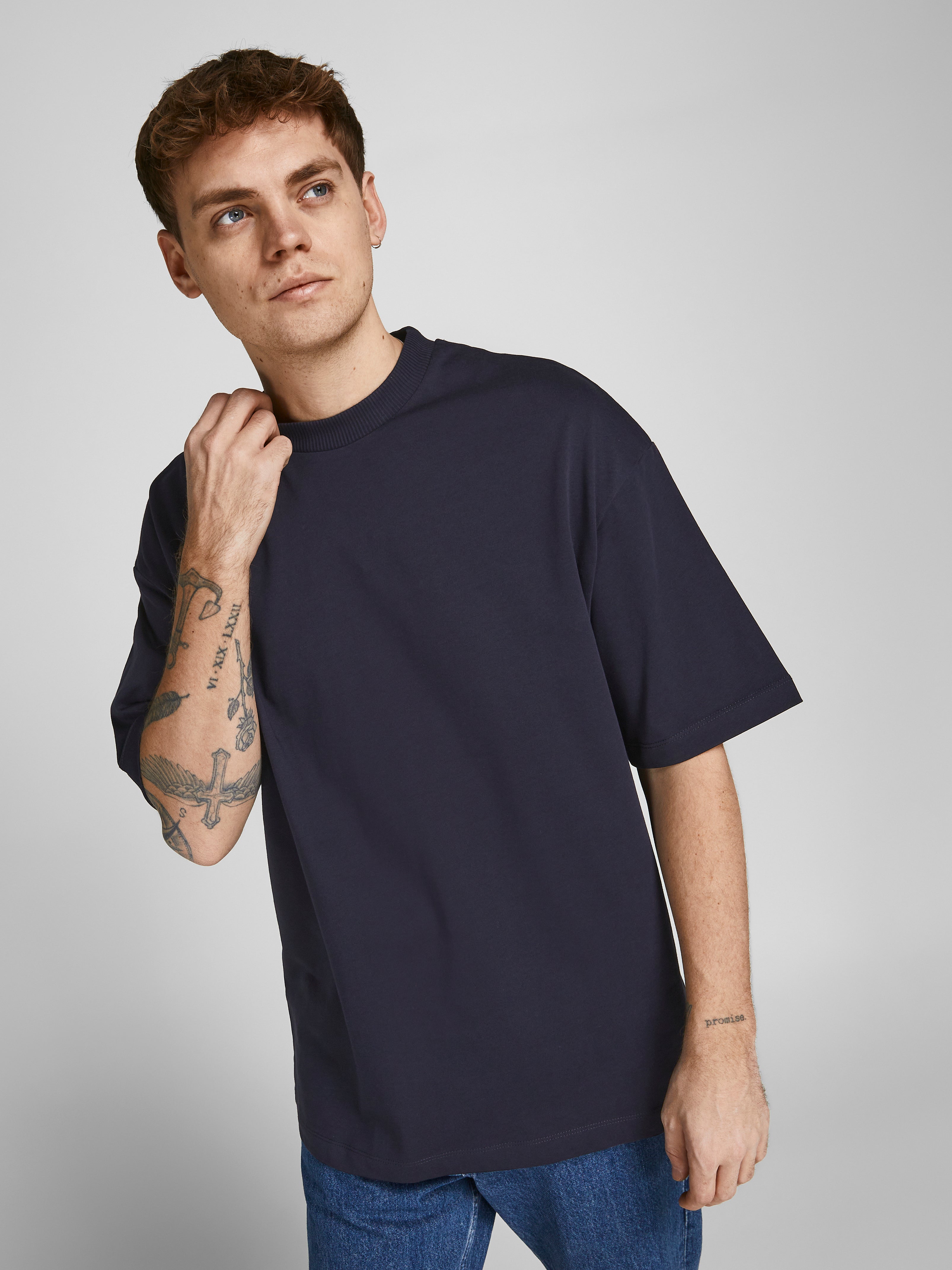 Jack & Jones Plain Crew neck T-shirt - 12204679