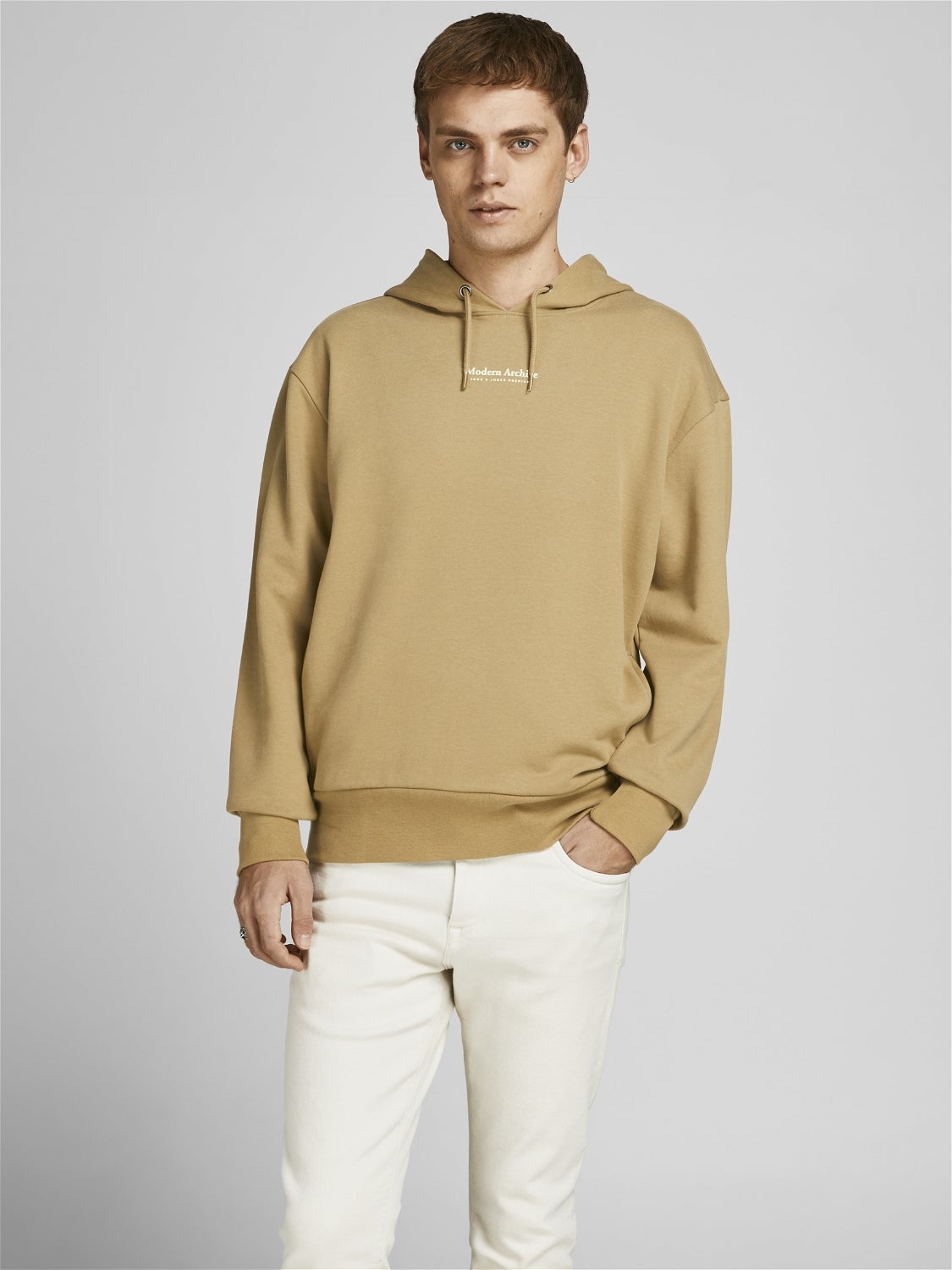HERREN Pullovers & Sweatshirts Ohne Kapuze Braun L Rabatt 57 % Jack & Jones sweatshirt 