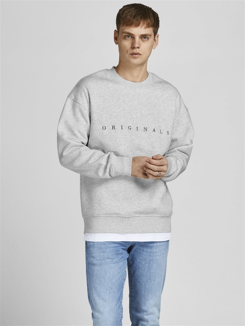 Vaderlijk Vijf circulatie Classic unisex Sweatshirt | Medium Grey | Jack & Jones®
