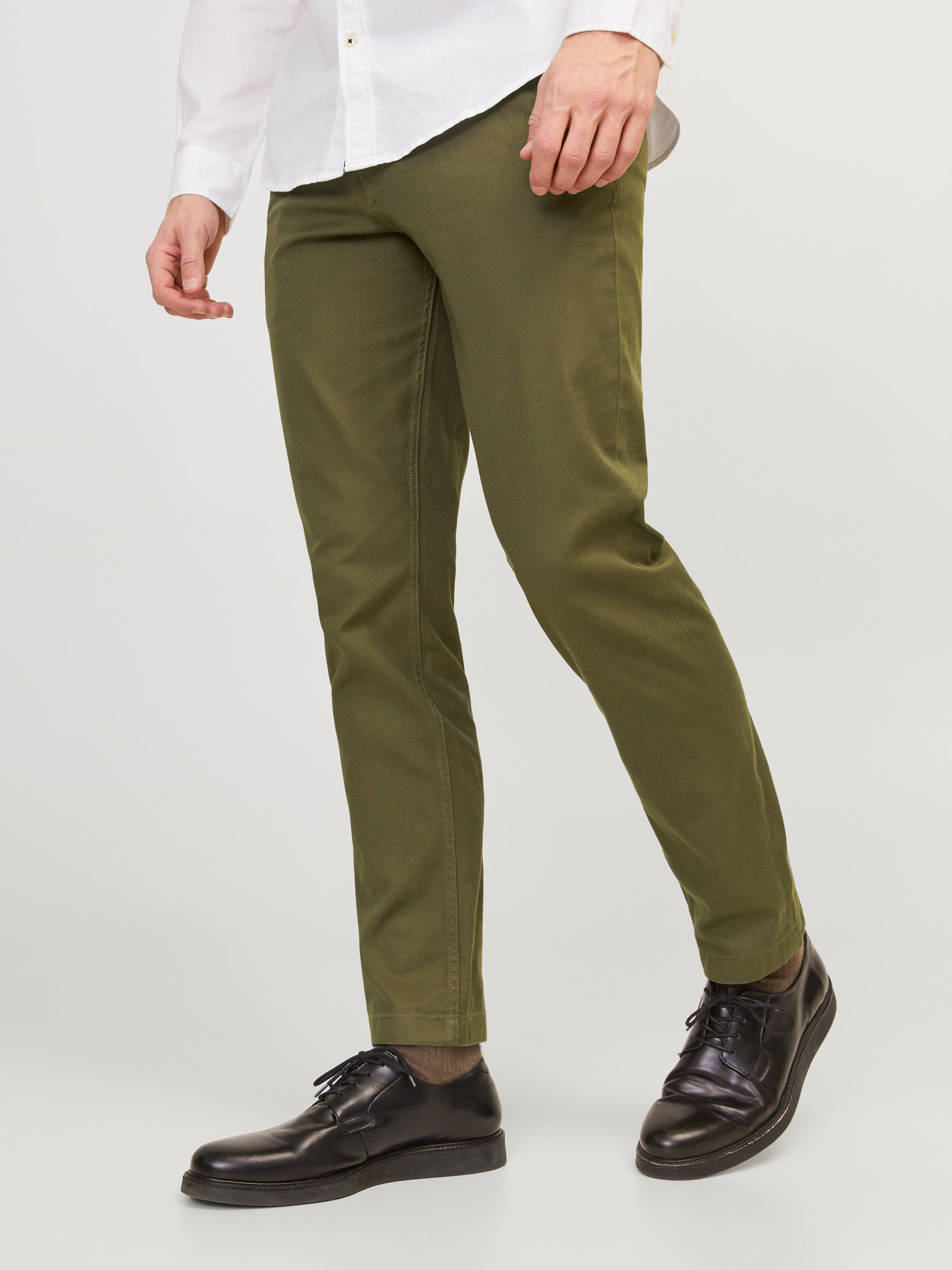 JACK & JONES Herrenhose Loose Fit, Klassisches Design – Aus 97% Polyester, 3% Elasthan, Bequem & Stylisch