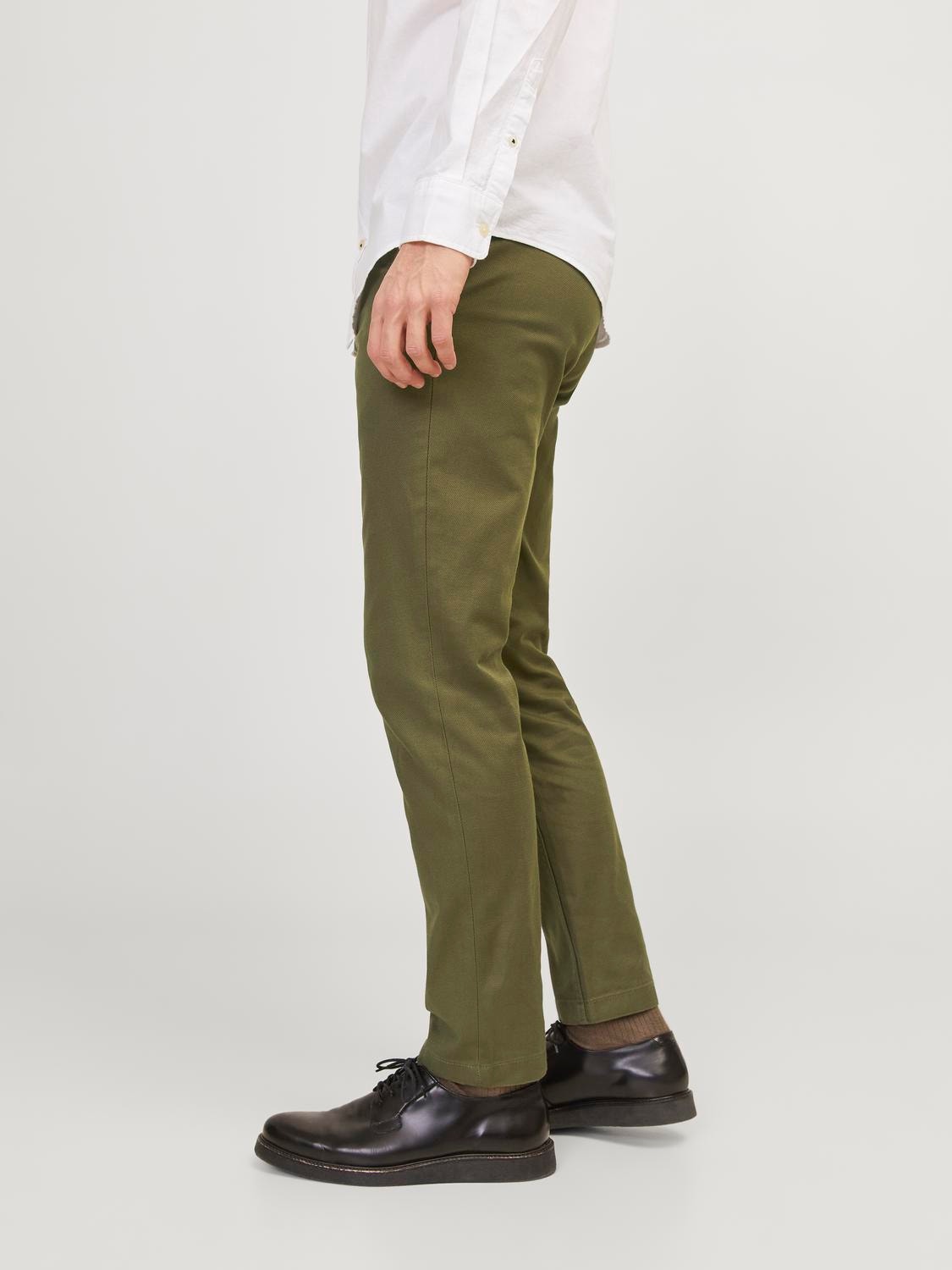 Jack & Jones Pantalon classique Regular Fit -Olive Night - 12204853