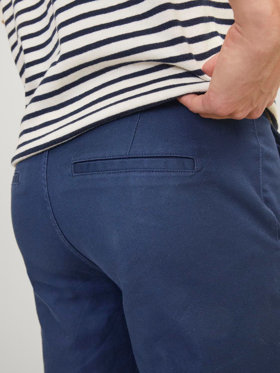Jack & Jones Regular Fit Klasické kalhoty -Navy Blazer - 12204853