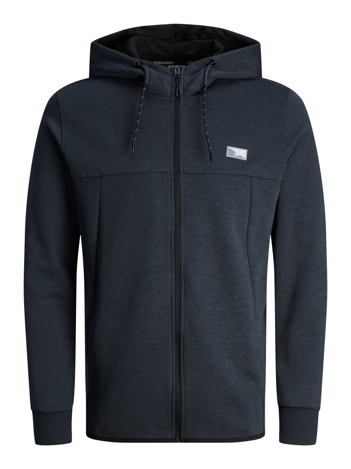 Logo Kapuzenpullover mit Reißverschluss | Dunkelblau | Jack & Jones®