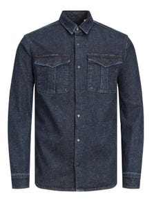 Jack & Jones RDD Regular Fit Skjorta -Blue Denim - 12204973