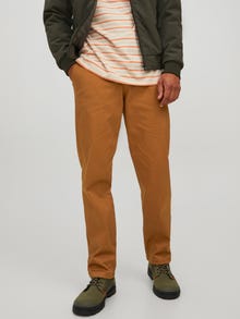 Jack & Jones Loose Fit Chinos -Rubber - 12205346