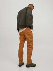 Jack & Jones Loose Fit Chino trousers -Rubber - 12205346