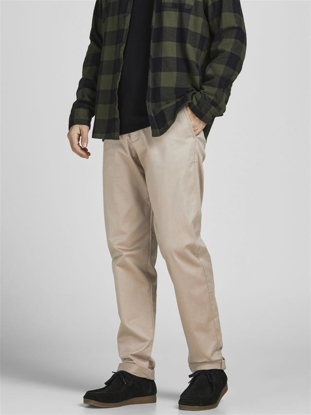 Jack & Jones Regular Fit Plátěné kalhoty Chino - 12205351