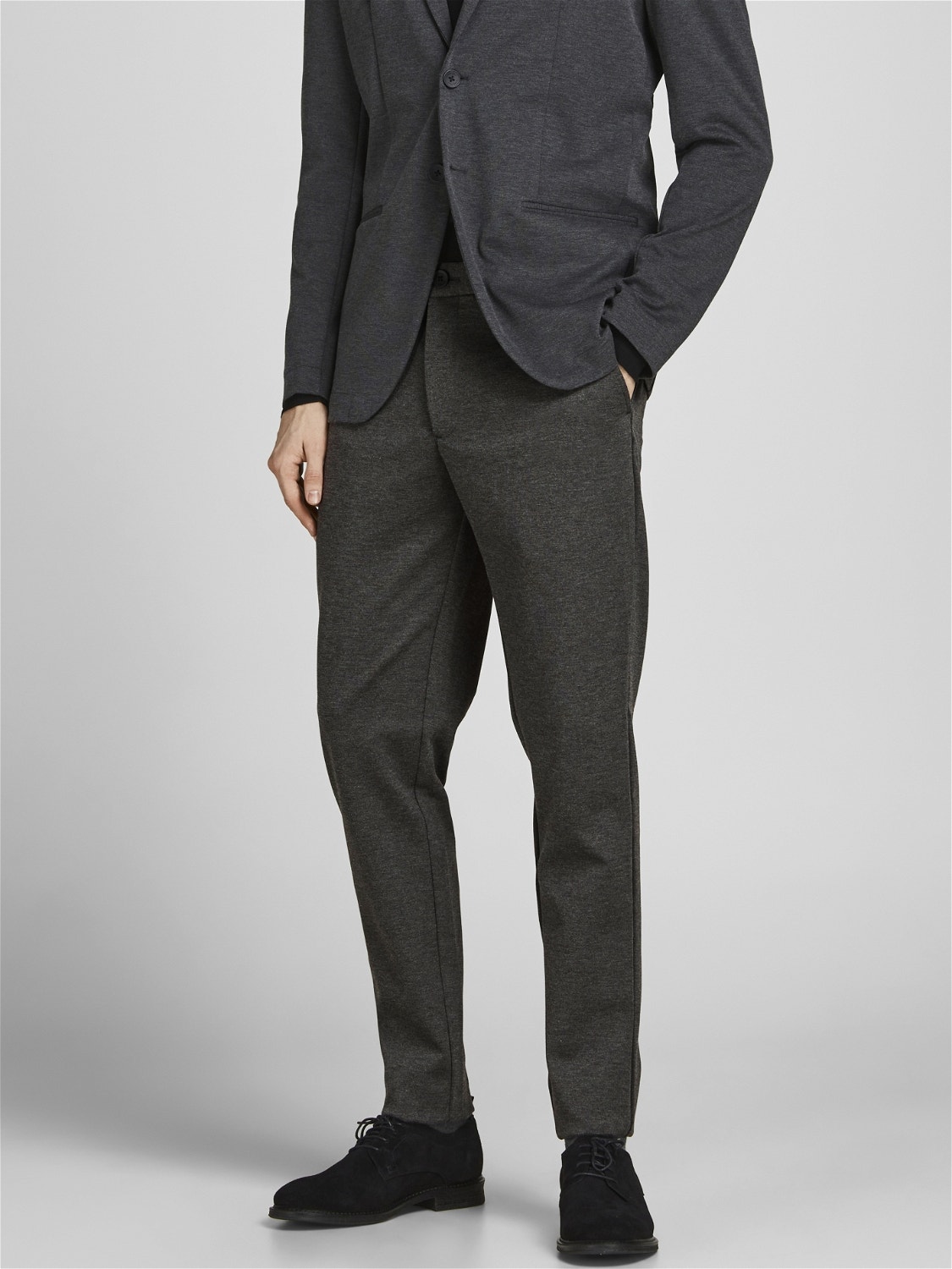 Jack & Jones JPRCLEAN Pantalons de tailleur Slim Fit -Grey Melange - 12205667