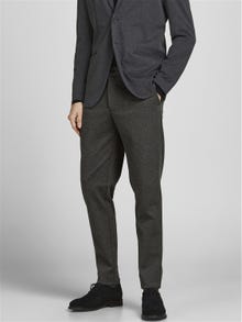 Jack & Jones JPRCLEAN Slim Fit Szabott nadrág -Grey Melange - 12205667