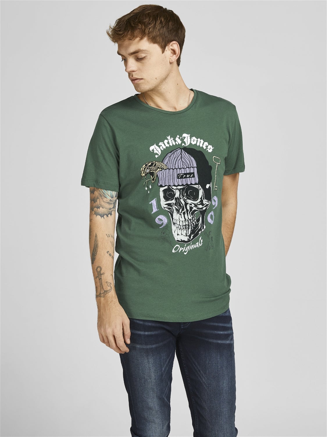 Rabatt 70 % HERREN Hemden & T-Shirts NO STYLE Grün L Jack & Jones Poloshirt 