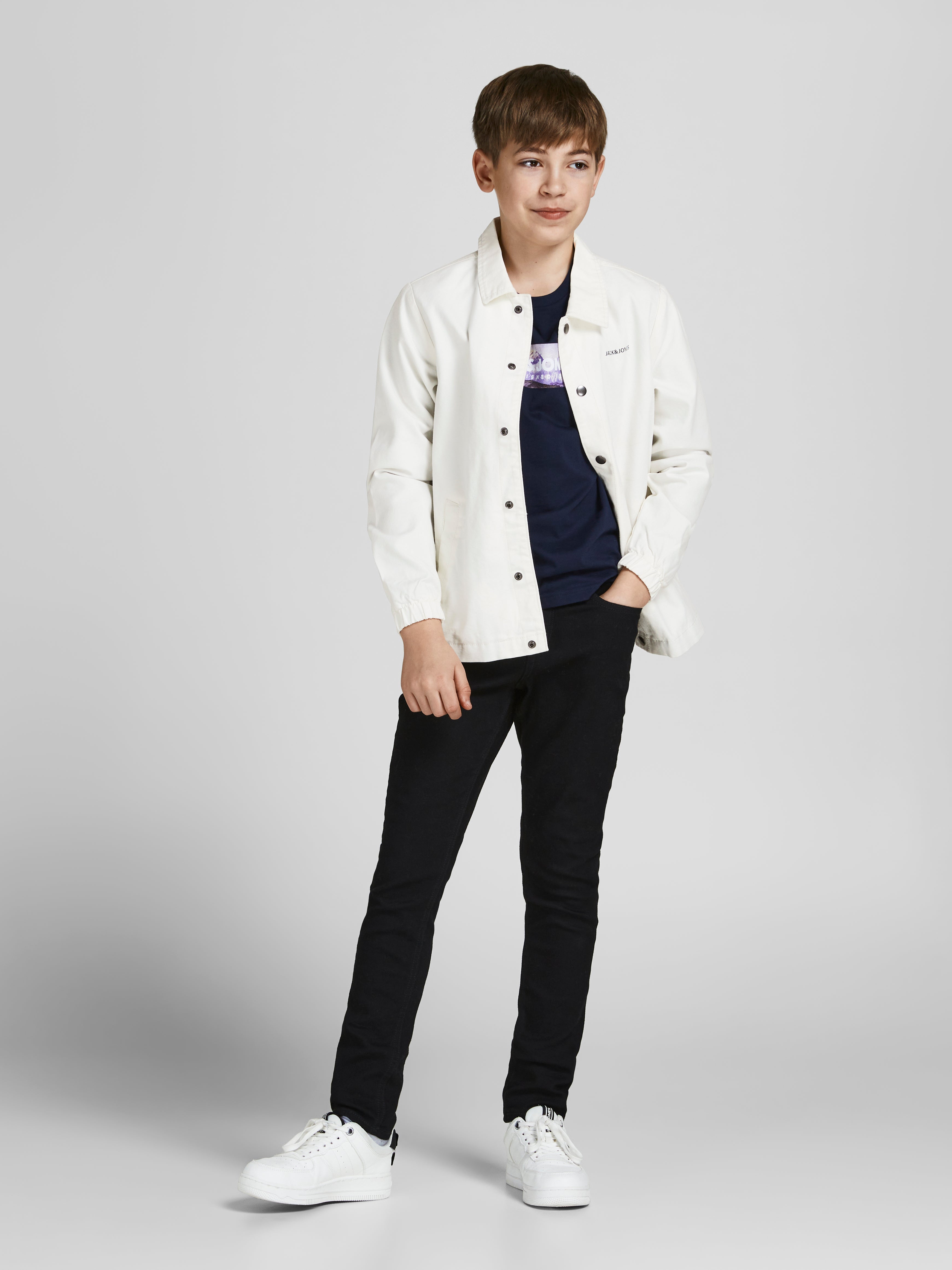 Boys white clearance denim jacket