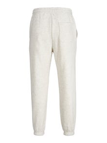 Jack & Jones Calças de fato de treino Relaxed Fit -White Melange - 12205848